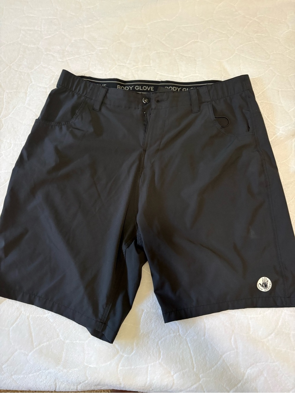 Body Glove Black Hybrid Swim-Shorts